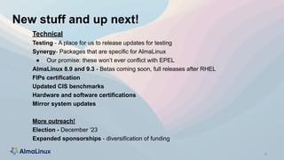 Building AlmaLinux OS without RHEL sources code | PDF