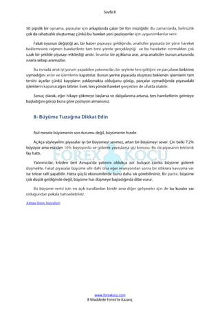 www.forexkocu.com
8 Maddede Forex’te Kazanç
Sayfa 8
Alman forex Sinyalleri
 