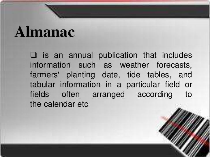 Almanac