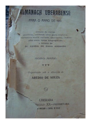 Almanaque Uberabense de 1910