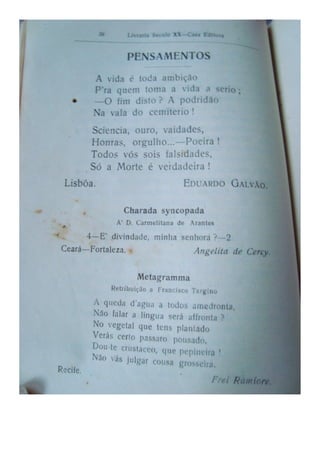 Almanaque Uberabense de 1910