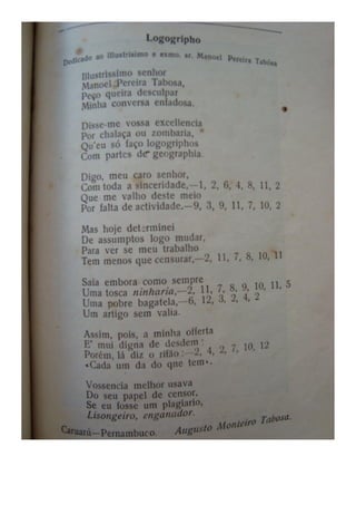 Almanaque Uberabense de 1910