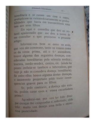 Almanaque Uberabense de 1910