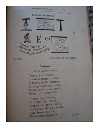 Almanaque Uberabense de 1910