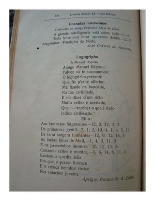 Almanaque Uberabense de 1910