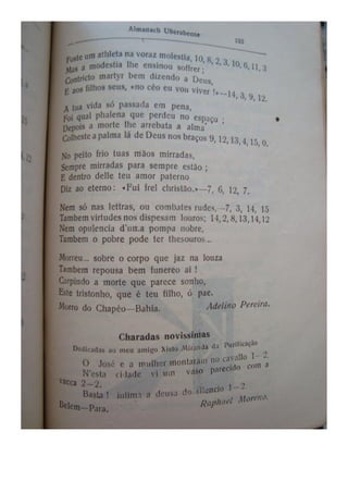 Almanaque Uberabense de 1910