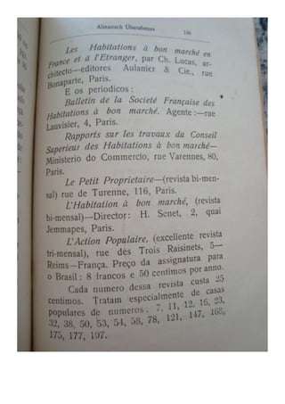 Almanaque Uberabense de 1910