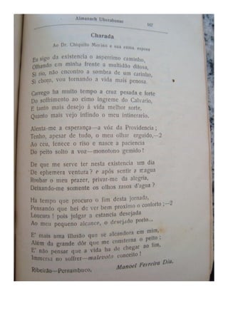 Almanaque Uberabense de 1910