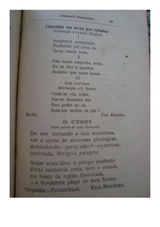 Almanaque Uberabense de 1910