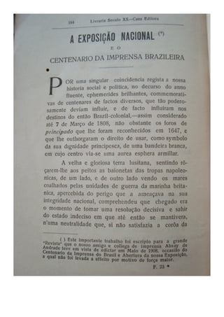 Almanaque Uberabense de 1910