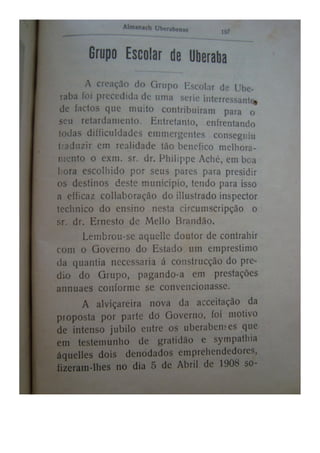 Almanaque Uberabense de 1910