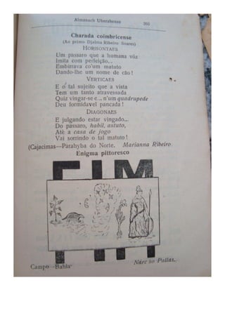 Almanaque Uberabense de 1910