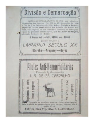 Almanaque Uberabense de 1910