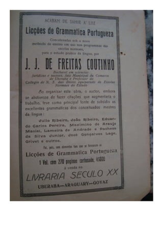 Almanaque Uberabense de 1910