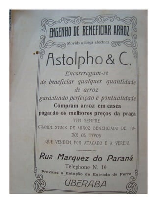 Almanaque Uberabense de 1910