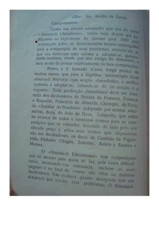 Almanaque Uberabense de 1910