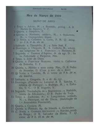 Almanaque Uberabense de 1910