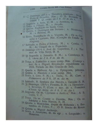 Almanaque Uberabense de 1910