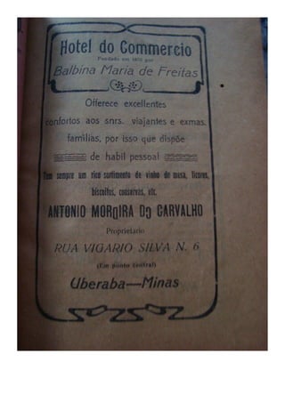 Almanaque Uberabense de 1910