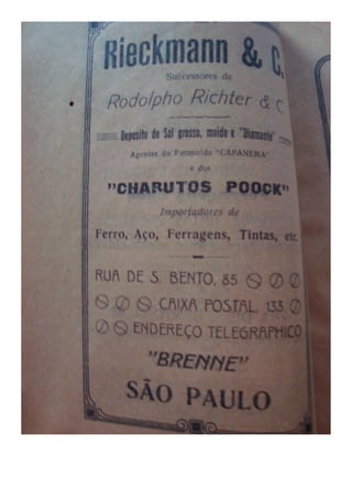 Almanaque Uberabense de 1910