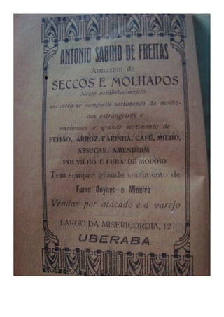 Almanaque Uberabense de 1910