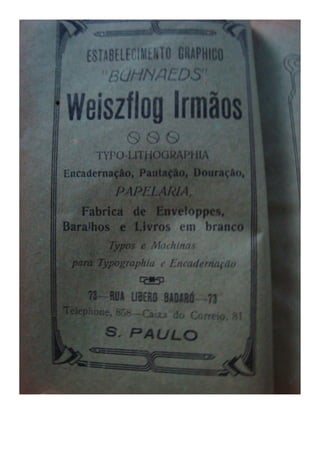 Almanaque Uberabense de 1910