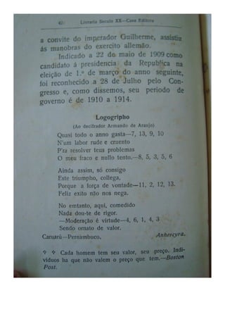 Almanaque Uberabense de 1911