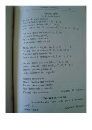 Almanaque Uberabense de 1911