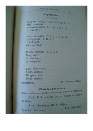 Almanaque Uberabense de 1911