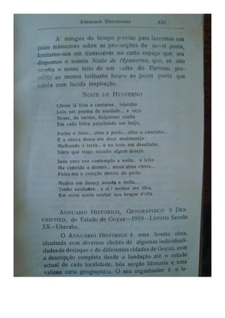 Almanaque Uberabense de 1911