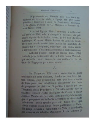 Almanaque Uberabense de 1911