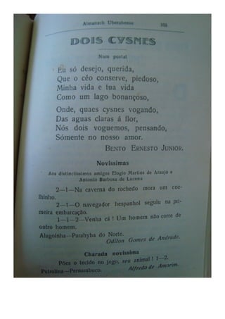 Almanaque Uberabense de 1911