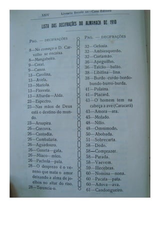 Almanaque Uberabense de 1911