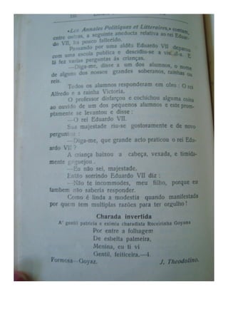 Almanaque Uberabense de 1911