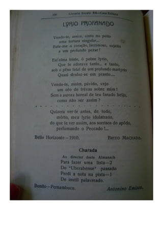 Almanaque Uberabense de 1911