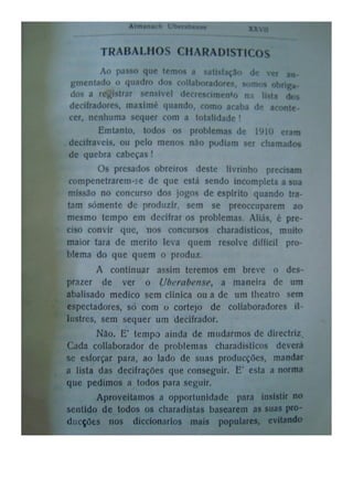 Almanaque Uberabense de 1911