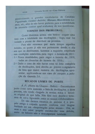 Almanaque Uberabense de 1911
