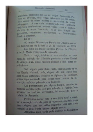 Almanaque Uberabense de 1911
