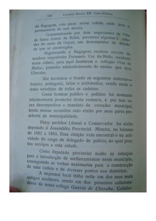 Almanaque Uberabense de 1911