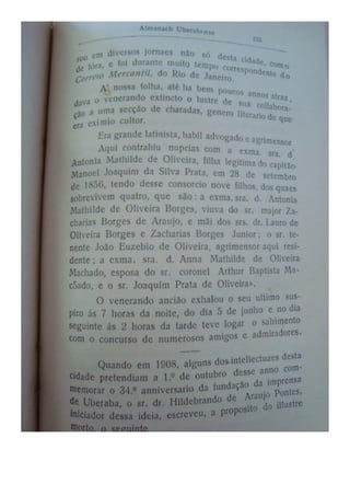 Almanaque Uberabense de 1911