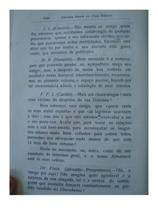 Almanaque Uberabense de 1911