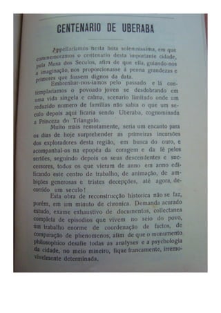 Almanaque Uberabense de 1911