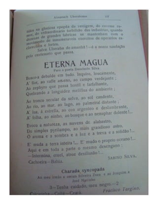 Almanaque Uberabense de 1911