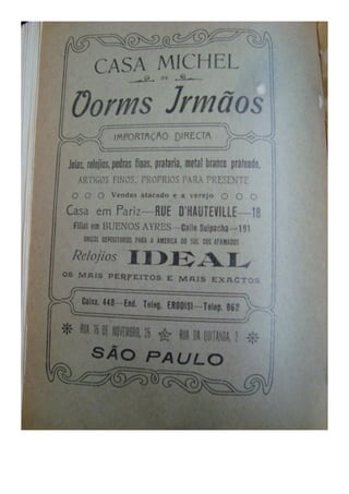 Almanaque Uberabense de 1911