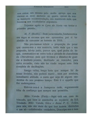 Almanaque Uberabense de 1911