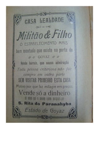 Almanaque Uberabense de 1911