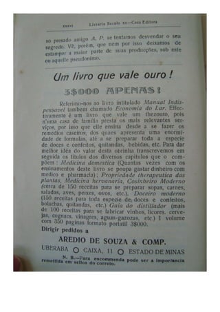 Almanaque Uberabense de 1911