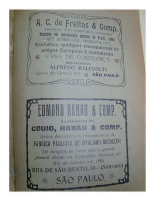 Almanaque Uberabense de 1911