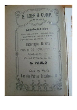 Almanaque Uberabense de 1911