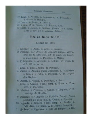 Almanaque Uberabense de 1911